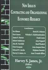 New Ideas in Contracting and Organizational Economics Research