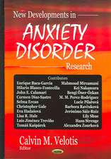 New Developments in Anxiety Disorder Research