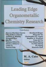 Leading Edge Organometallic Chemistry Research