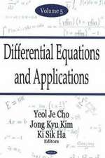 Differential Equations and Applications