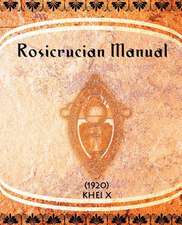 Rosicrucian Manual (1920)