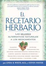 El Recetario Herbario: Las Mejores Alternativas Naturales a Los Medicamentos