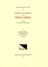 CMM 54 JACHET DE MANTUA (1483-1559), Opera Omnia, edited by Philip T. Jackson and George Nugent. Vol. I The Four Masses of Scotto's Print of 1554