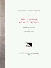 MSD 26 SEBALD HEYDEN (d.1561), De arte canendi, translated and transcribed by Clement A. Miller