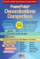 Denominations Comparison PowerPoint