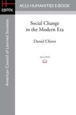 Social Change in the Modern Era