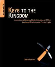 Keys to the Kingdom: Impressioning, Privilege Escalation, Bumping, and Other Key-Based Attacks Against Physical Locks