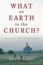 What on Earth Is the Church?: An Exploration in New Testament Theology