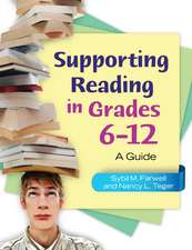 Supporting Reading in Grades 6–12