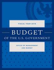 Budget of the United States, Fy 2018