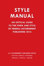 United States Government Publishing Office Style Manual