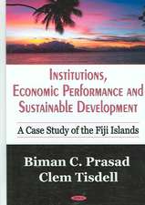 Institutions, Economic Performance and Sustainable Development