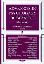 Advances in Psychology Research