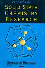 Progress in Solid State Chemistry Research