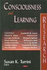 Consciousness and Learning Research