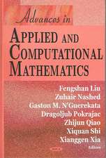 Advances in Applied and Computational Mathematics