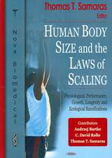 Human Body Size & the Laws of Scaling