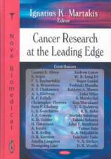 Cancer Research at the Leading Edge