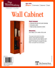 Fine Woodworking's Wall Cabinet Plan