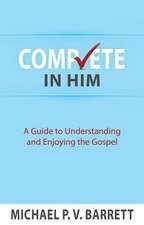 Complete in Him