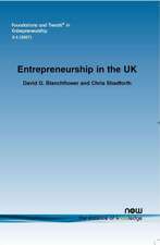 Entrepreneurship in the UK