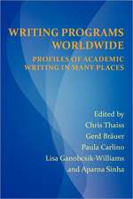 Writing Programs Worldwide