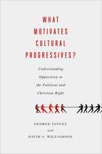 What Motivates Cultural Progressives?