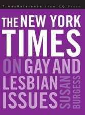 The New York Times on Gay and Lesbian Issues