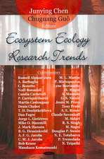 Ecosystem Ecology Research Trends