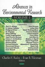 Advances in Environmental Research