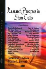 Research Progress in Stem Cells