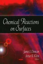 Chemical Reactions on Surfaces