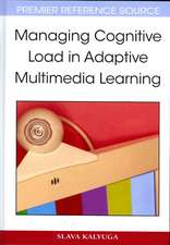 Managing Cognitive Load in Adaptive Multimedia Learning