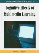 Cognitive Effects of Multimedia Learning