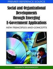 Social and Organizational Developments Through Emerging E-Government Applications