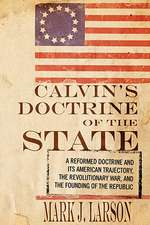 Calvin's Doctrine of the State