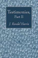 Testimonies, Part II