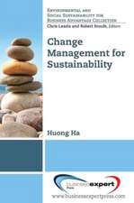 Change Management for Sustainability