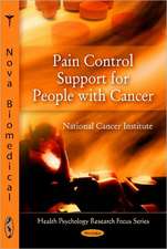 Pain Control Support for People with Cancer