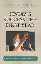 Finding Success the First Year