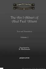 The Ain I Akbari of Abul Fazl 'Allami (Vol 1)