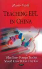 Teaching EFL in China