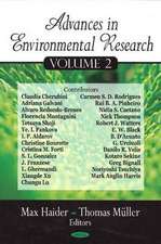 Advances in Environmental Research