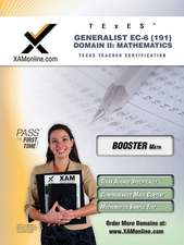 Texes Generalist EC-6 191 Mathematics Boost Edition