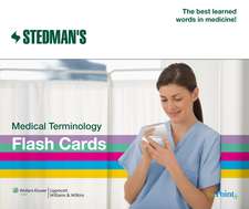 Stedman's Medical Terminology Flash Cards