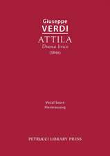 Attila: Vocal score