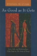 As Good as It Gets: Fifty Days in the Song of Songs