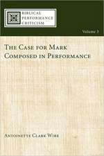 The Case for Mark Composed in Performance