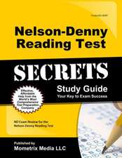 Nelson-Denny Reading Test Secrets Study Guide