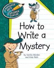 How to Write a Mystery